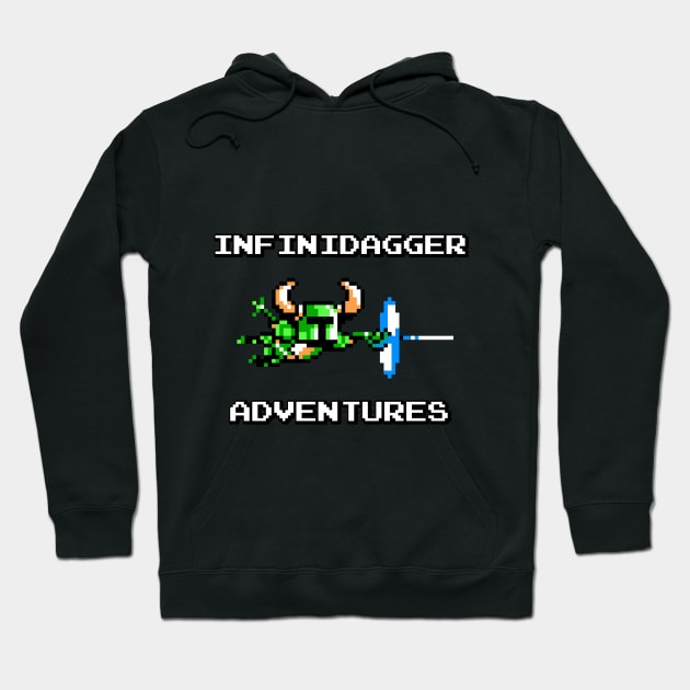 Infinidagger Adventures Hoodie by VibrantEchoes